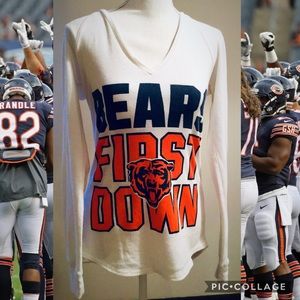 Pink Victoria Secret Long Sleeve Bears Shirt